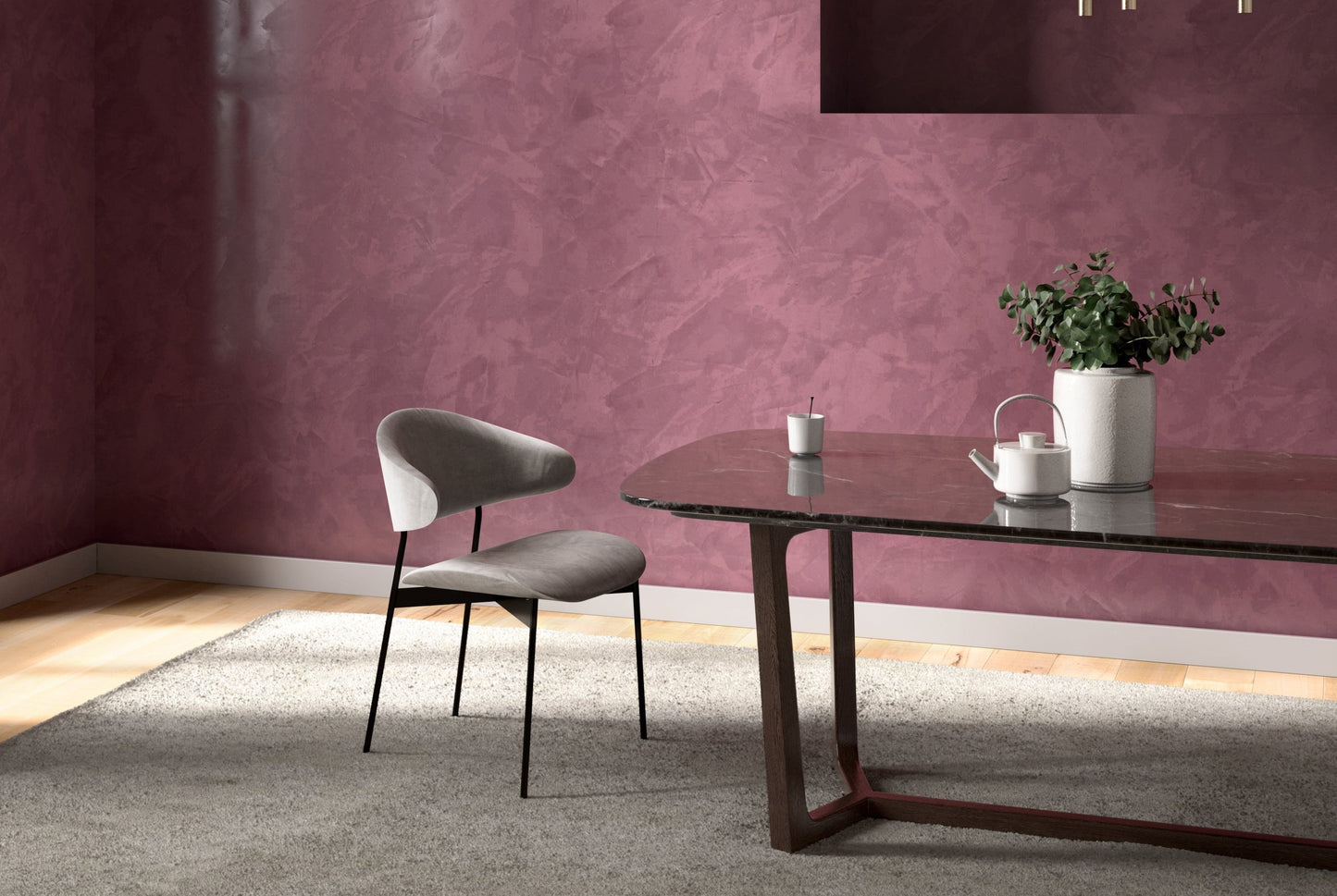 Raumbild Stucco Veneziano